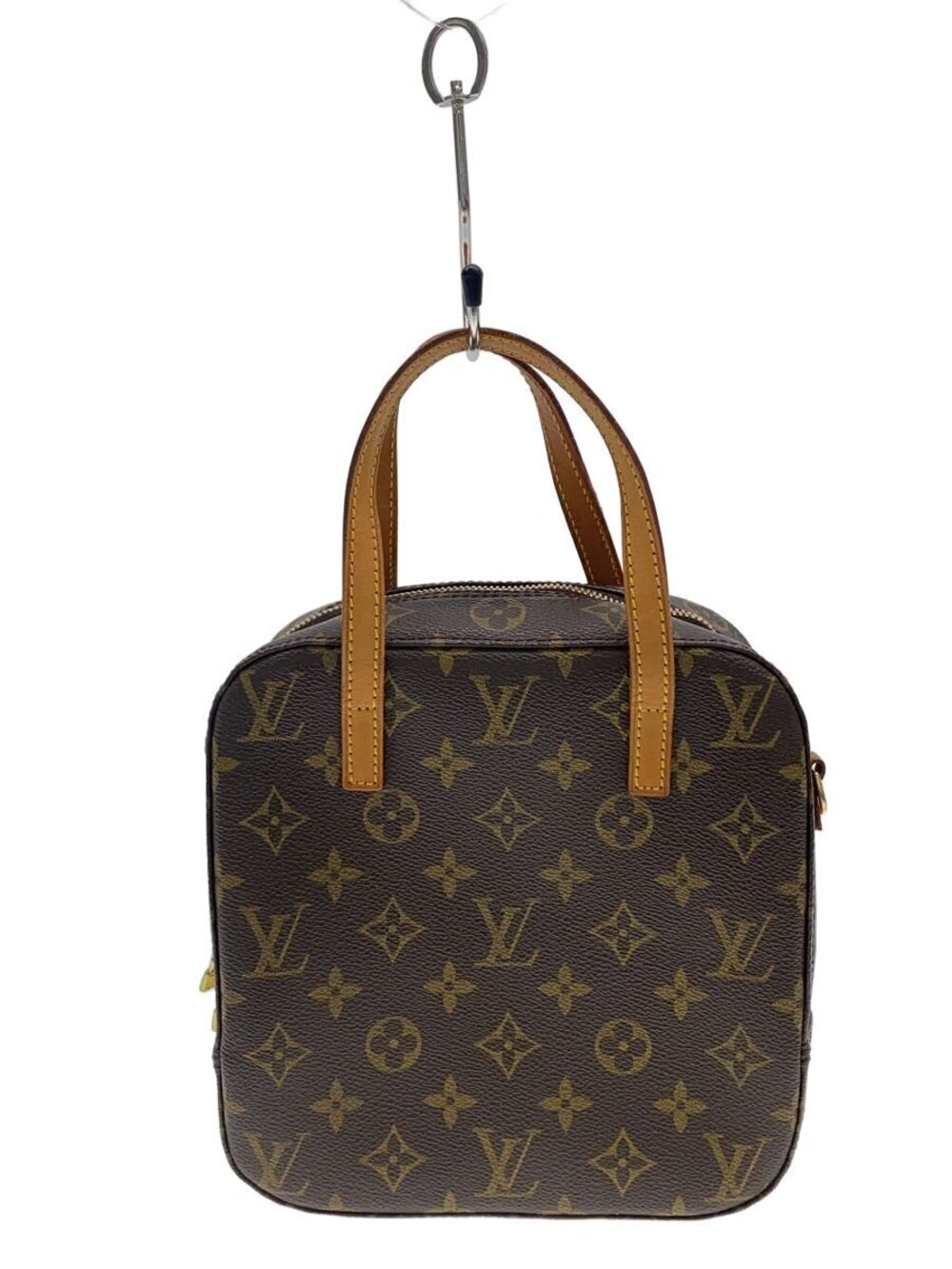 LOUIS VUITTON Spontini Monogram Canvas Brown
